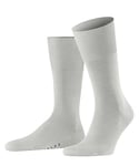 FALKE Men's Airport M SO Wool Cotton Plain 1 Pair Socks, Grey (Arctic Grey 3173), 5.5-6.5