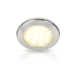 HELLA MARINE EuroLED 95 Downlight Varmhvit lys / polert stålring 316