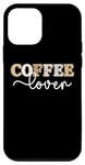 Coque pour iPhone 12 mini Mignon café amateur de caféine accro à la caféine expresso café barista