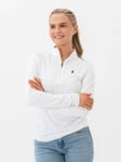 Peak Performance Half Zip Baselayer - Dame - Hvit - XS