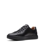 Clarks Men's Un Costa Lace Sneaker, Black, 7.5 UK