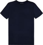 Formal friday ultrafine merino t-shirt  - navy  - M - Naturkompaniet