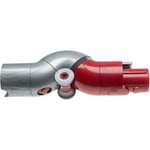 Adaptateur compatible avec Dyson V8 Absolute Extra (old model), V8 Absolute Pro, V8 Animal + aspirateur - gris / rouge - Vhbw