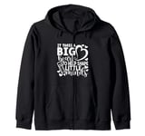 It Takes A Big Heart To Shape Little Minds,Teacher Appreciat Zip Hoodie