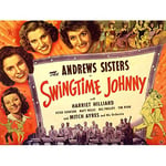 Wee Blue Coo Advert Movie Film Musical Comedy Andrew Sisters Swingtime Johnny Art Print Poster Wall Decor 12X16 Inch