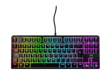 CHERRY XTRFY K4V2 - tangentbord - mekanisk, gaming, RGB - 80% TKL - QWERTY - amerikansk - svart Inmatningsenhet