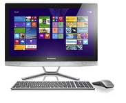 Lenovo B50-30 23.8-Inch All-in-One PC (Silver) - (Intel Core i7-4785T 2.2 GHz, 8 GB RAM, 2TB + 8GB SSHD Hybrid Drive, NVIDIA GT840A 2GB Graphics, Windows 8.1)