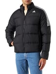 adidas Men's Essentials Midweight Down Jacket, Black, XL