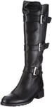 Buffalo London 1240 Cow Burnish 120552, Bottes Femme - Noir-TR-GS, 39 EU