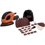 Ponceuse Delta BLACK + DECKER Mouse - 55W - Filaire - 14000 tours/min - 80 cm2