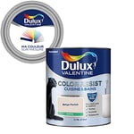 Ma Couleur Sur-Mesure par Dulux Valentine – Peinture Intérieure Murs, Plafonds, Boiseries - Palette Intemporelle, Cuisine & Bain Satin, Beige Parfait , 0,75 L