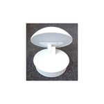 Applique extérieure blanche ronde indirect 150x142x118mm 13W 3000K 640lm 230V IP54 Façade Ledvance