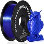 GEEETECH PLA filament 1.75mm Silk Bleu Royal, Imprimante 3D Filament PLA 1kg Spool