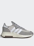 adidas Sportswear Mens Retropy F2 Trainers - Grey, Grey, Size 4, Men