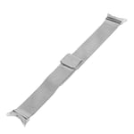 (Silver)Magnetic Mesh Loop Bands For Google Pixel Watch Band Metal Adjust VLV