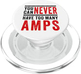 Vous ne pouvez jamais avoir trop d'amplis : les amateurs d'audio et de basse de voiture PopSockets PopGrip pour MagSafe