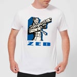 T-Shirt Homme Zeb Star Wars Rebels - Blanc - XXL - Blanc