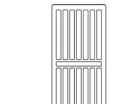 Radiator Toppskena 1100Mm - För C4 Och C6 Radiatorer, Typ 22, Vit Ral 9016