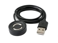 System-S Câble USB 2.0 de 100 cm de charge pour montre connectée Suunto 9 Peak Noir