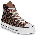 Baskets montantes Converse  CHUCK TAYLOR ALL STAR LIFT PLATFORM LEOPARD REMIX