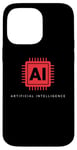 Coque pour iPhone 14 Pro Max Technologie de puce informatique intelligence artificielle IA