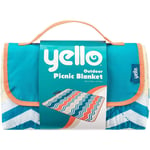 Folding Picnic Blanket Zig Zag Design