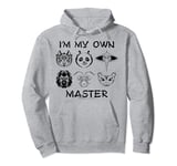 Kung Fu Panda I'm My Own Master Furious Six Face Sketch Sweat à Capuche