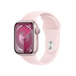 Apple Watch Series 9 Aluminiumboett Rosa 41mm GPS S/M