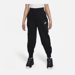 Nike Joggebukse Nsw Club Fleece High-waisted - Sort/hvit Barn, størrelse Medium