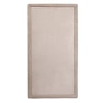 Hakuna Matte Lekematte i fløyel for baby 120 x 170 cm, beige