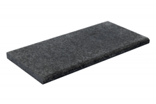 Kiruna kantsten 4x8 Mountain Black Basalt