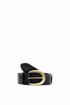 Ceinture cuir plaques