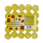 Prices Candles Doftande Tealights (Förpackning om 25) En Storlek Citronell Citronella One Size