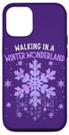 iPhone 12/12 Pro Walking In A Winter Wonderland Tie Dye Snowflake Christmas Case