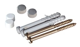 Sanitop-Wingenroth 22507 6 Kit de Fixation de qualité pour WC sur Pied 5,5 x 85 mm