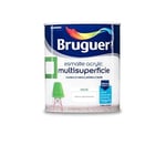 Bruguer Vernis Mat acrylique Blanc Satine Permanent 750 ml