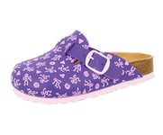 Lico Bioline Clog Kids, Baskets Basses Mixte, Violet (Lila/Rosa Lila/Rosa), 39 EU