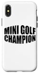 Coque pour iPhone X/XS Mini Golf Champion -----.