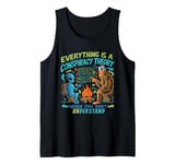 Truth Seekers Conspiracy Aliens UFOs and Hidden Mysteries Tank Top