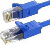 Ugreen Ethernet Rj45, Cat.6, Utp-Nätverkskabel, 5M (Blå)