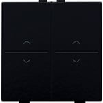 Tangent med pil symboler til 4-tryk, Bakelite® piano black