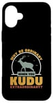 Coque pour iPhone 16 Plus Pourquoi être ordinaire lorsque vous Kudu Extraordinaire Cool Kudu Hunter