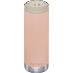 Klean Kanteen TKWide Café Cap vattenflaska 473 ml, peach parfait