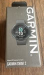 Garmin Swim 2 Swimming GPS Smartwatch 010-02247-10  Slate Gray brand new UK