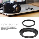 HN-1 Lens Hood 49mm UV Lens Filter Lens Cap Set for 24mm F2.8D 28mm F2 35mm Hot