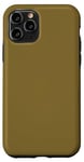 Coque pour iPhone 11 Pro Vert marron