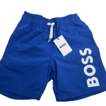 Hugo Boss Boys Blue Swim Shorts, Size 5 Years