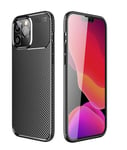 Apple iPhone 14 Pro Carbon Fibre Case Black