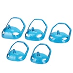 5Pcs Goatee Beard Shaper Transparent Blue Mustache Styling Tool for Symmetric UK