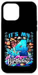 Coque pour iPhone 12 Pro Max C'est mon quatrième anniversaire, mon garçon Sea Fish Ocean Animals Aquarium